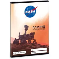 Ars Una 53630780 NASA-1 5078 A5 32 kockás füzet Mintás Fényes fólia Karton