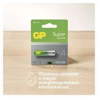 GP Batteries B0161M Super Alkaline AA, AAA készlet 24 db #5