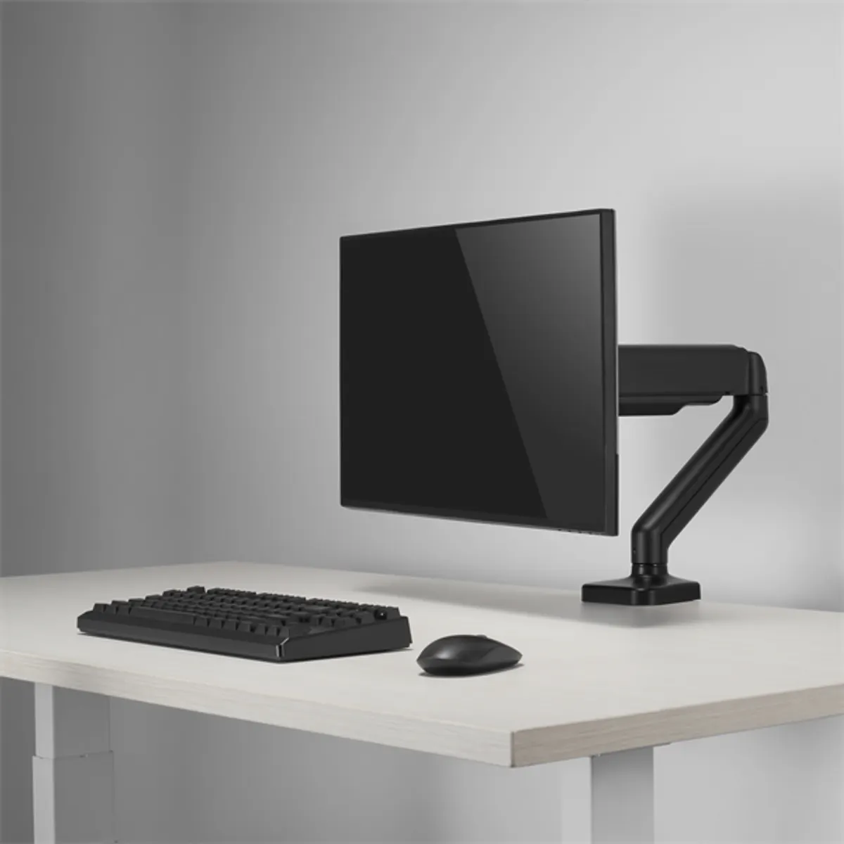 SBOX SBOX LCD-S012-2 LCD-S012-2 asztali monitor tartó 9 kg 17"-32" 75x75 100x100 forgatható dönthető kábelrendező 1 db #8
