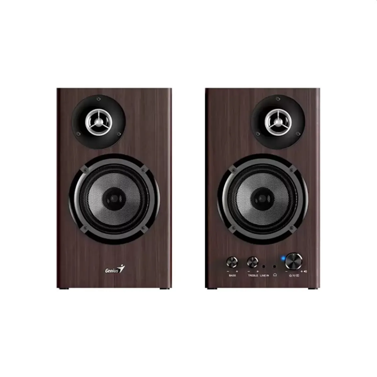 Genius 31730055401 SP-HF1812BT PC-s hangfalszett Bluetooth sötétbarna 50W 40-20000 Hz 3,5 mm AUX #2