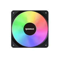 RAIDMAX NV-X120FBDC4 X-AIR 4IN1 ARGB ventilátor szett 120x120x25 mm 4 db fekete