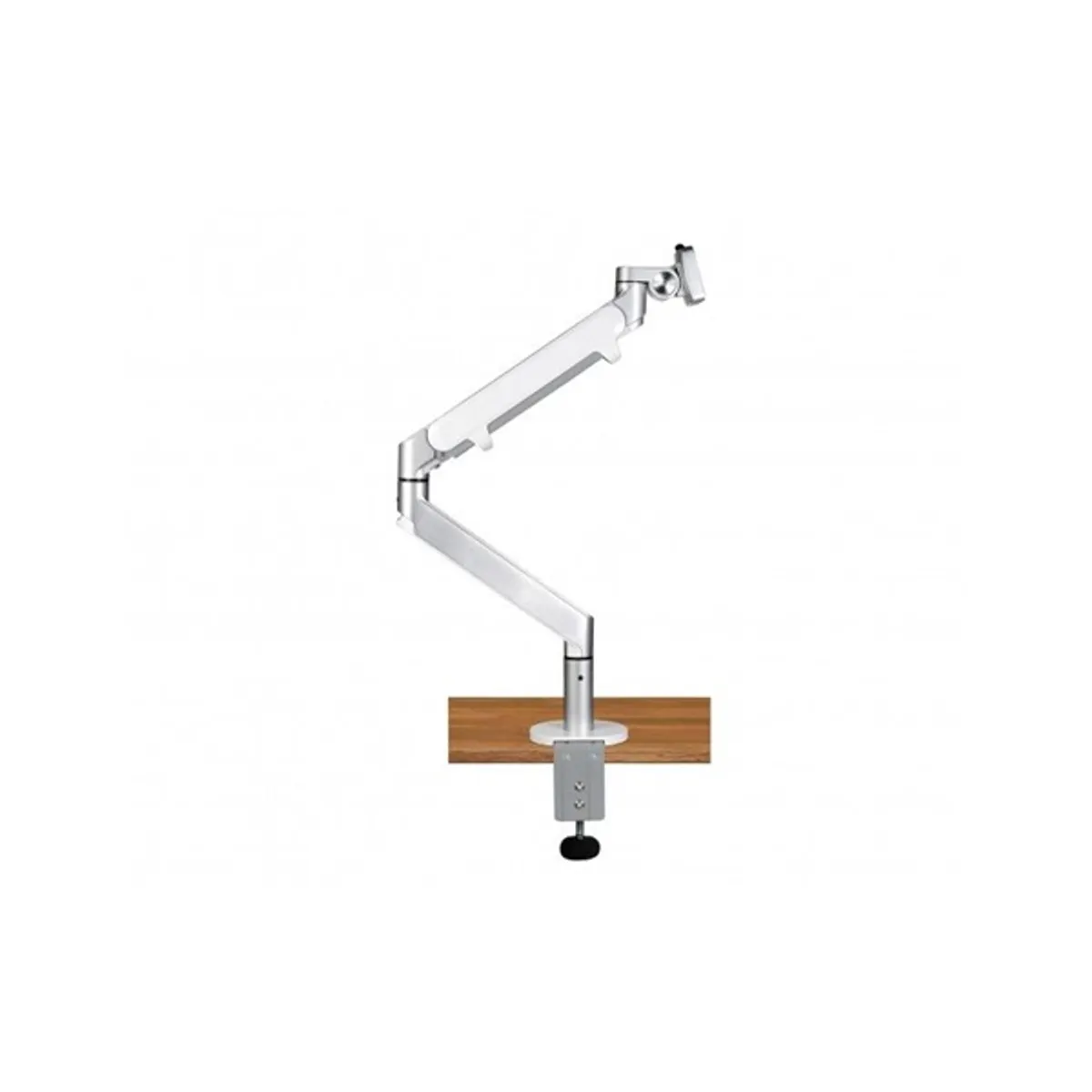 Spire CG-UGOZ-1S asztali monitor tartó 27" VESA 100x100, 180 fok billentés, 360 fok forgás, magasság 80-410 mm, alumínium ezüst #2