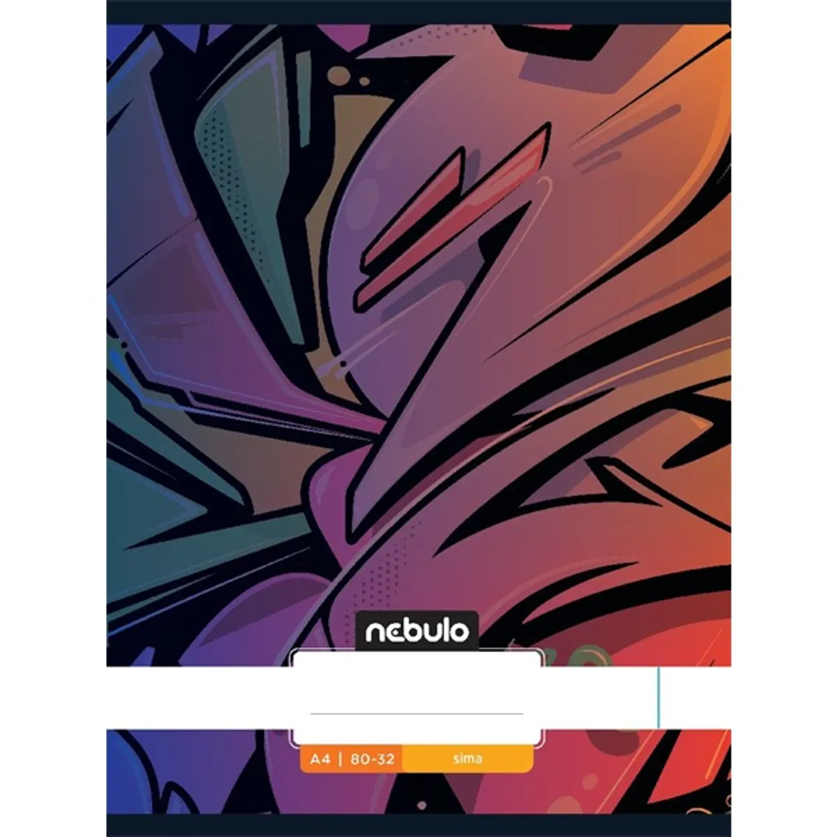 Nebulo SI-XM-A4 Xtreme A4 32 lapos tűzött sima füzet #5
