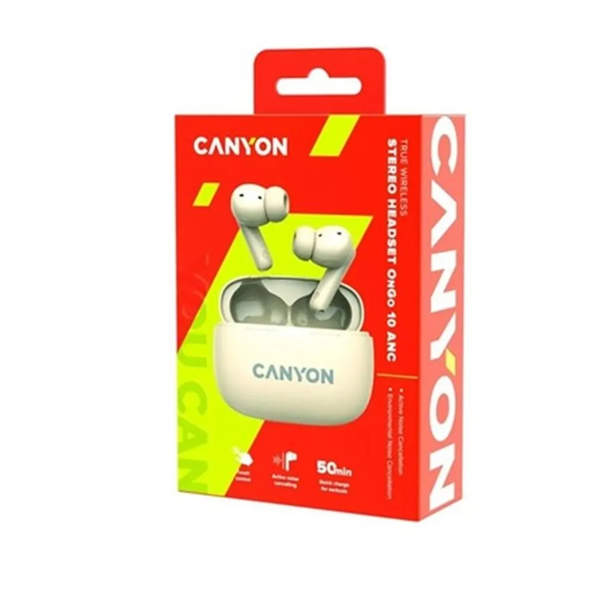 CANYON CNS-TWS10BG OnGo TWS-10 ANC ENC Barna #8