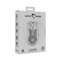 White Shark WS WGM-5012W LIONEL WGM-5012W fehér optikai gamer egér 10000 DPI RGB 6 1 programozható #8