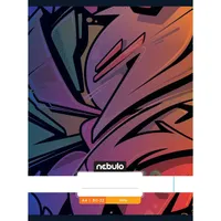 Nebulo SI-XM-A4 Xtreme A4 32 lapos tűzött sima füzet #5