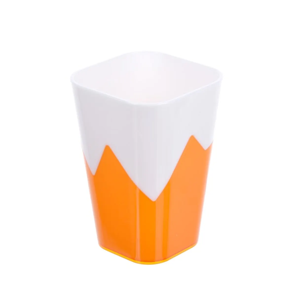 TOO KT-148-O duplafalú négyzetes műanyag pohár 600ml-es #1