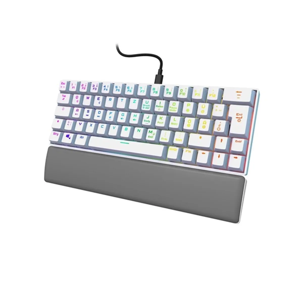 URAGE 13217829 EXODUS 760TKL RGB fehér mechanikus Outemu Red #2