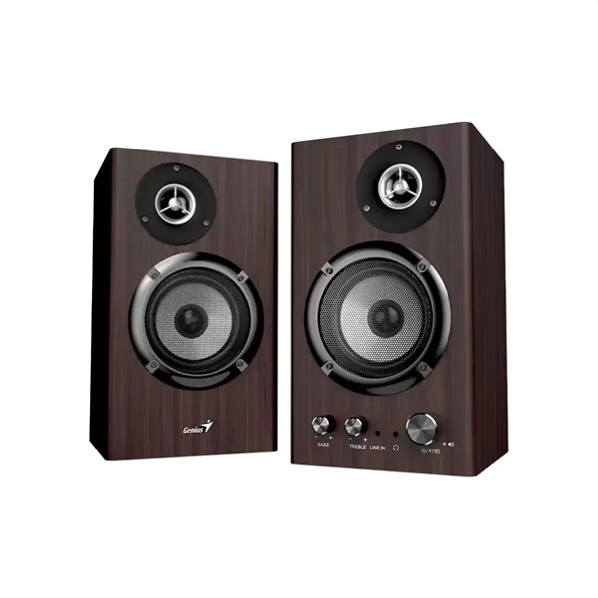 Genius 31730055401 SP-HF1812BT PC-s hangfalszett Bluetooth sötétbarna 50W 40-20000 Hz 3,5 mm AUX #3