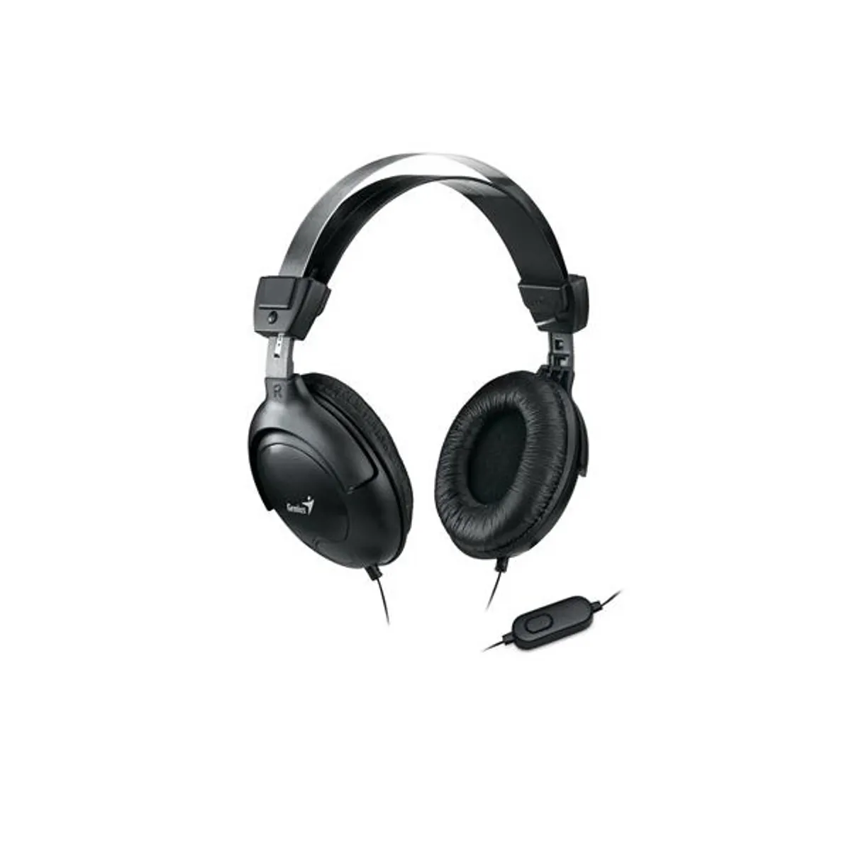 GENIUS 31710058101 2.0 headset fekete 200 cm 3,5mm pc mac tablet mobil hangerő mikrofon 20-20000 Hz impedancia 32 ohm vezetékes #1