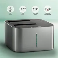 AXAGON ADSA-DC duál dokkoló 2x sata 2.5" 3.5" usb-c 5gbps #2