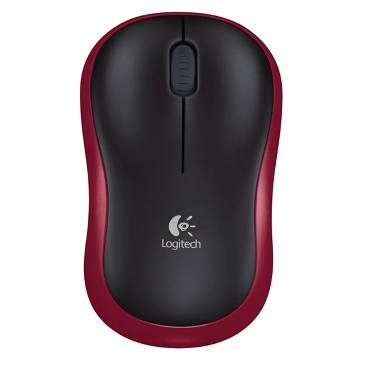 Logitech 910-002240 M185 piros vezeték nélküli optikai egér 1000 dpi 3 gomb #1