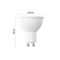 Emos ZQ8155S GU10 LED izzó 7W 800 lm 100 fok 3000K #3