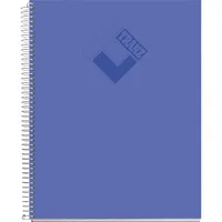 Miquelrius A15238081 Tranz A4 100 lapos vonalas spirálfüzet PP fedél többszínű mikroperforált lapok