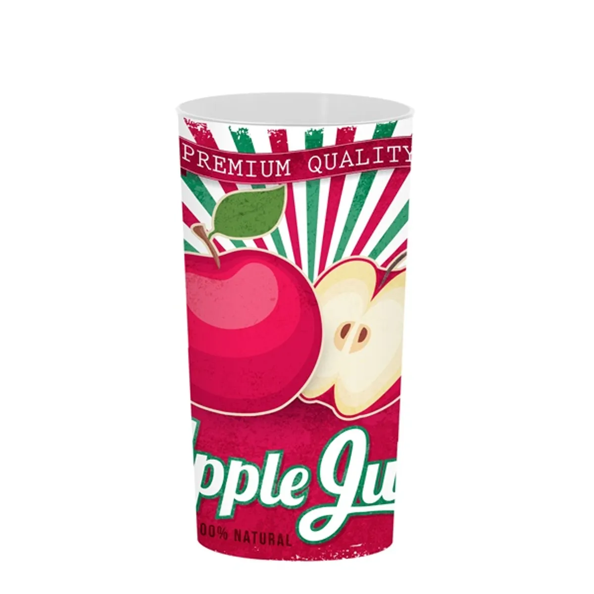 Solmazer 161918-026 Iris Apple Juice mintás pohár 470ml #1