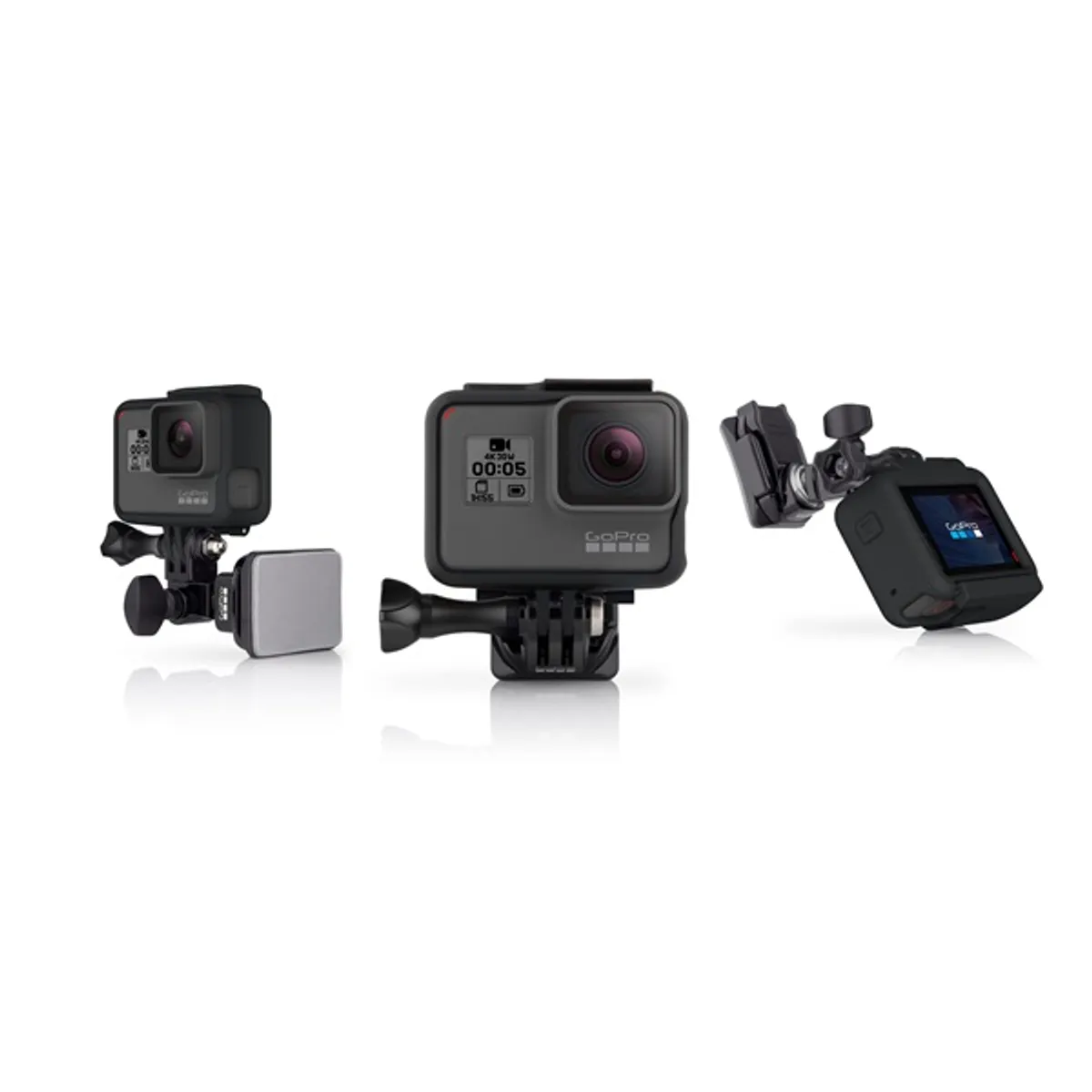 GoPro AHFSM-001 Helmet Front + Side Mount sisakra rögzítő kombó fekete #1