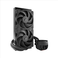 Arctic ACFRE00179A Liquid Freezer III Pro 280 fekete AM4 AM5 LGA1700 LGA1851 PWM 2x140 280 mm radiátor 450 mm cső #2