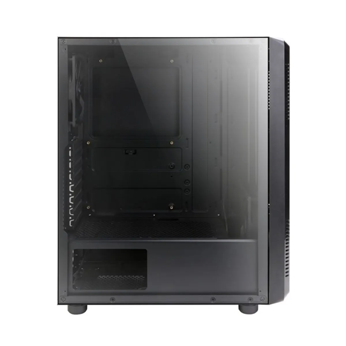 Zalman S4 táp nélküli ablakos ATX Mid Tower fekete #4