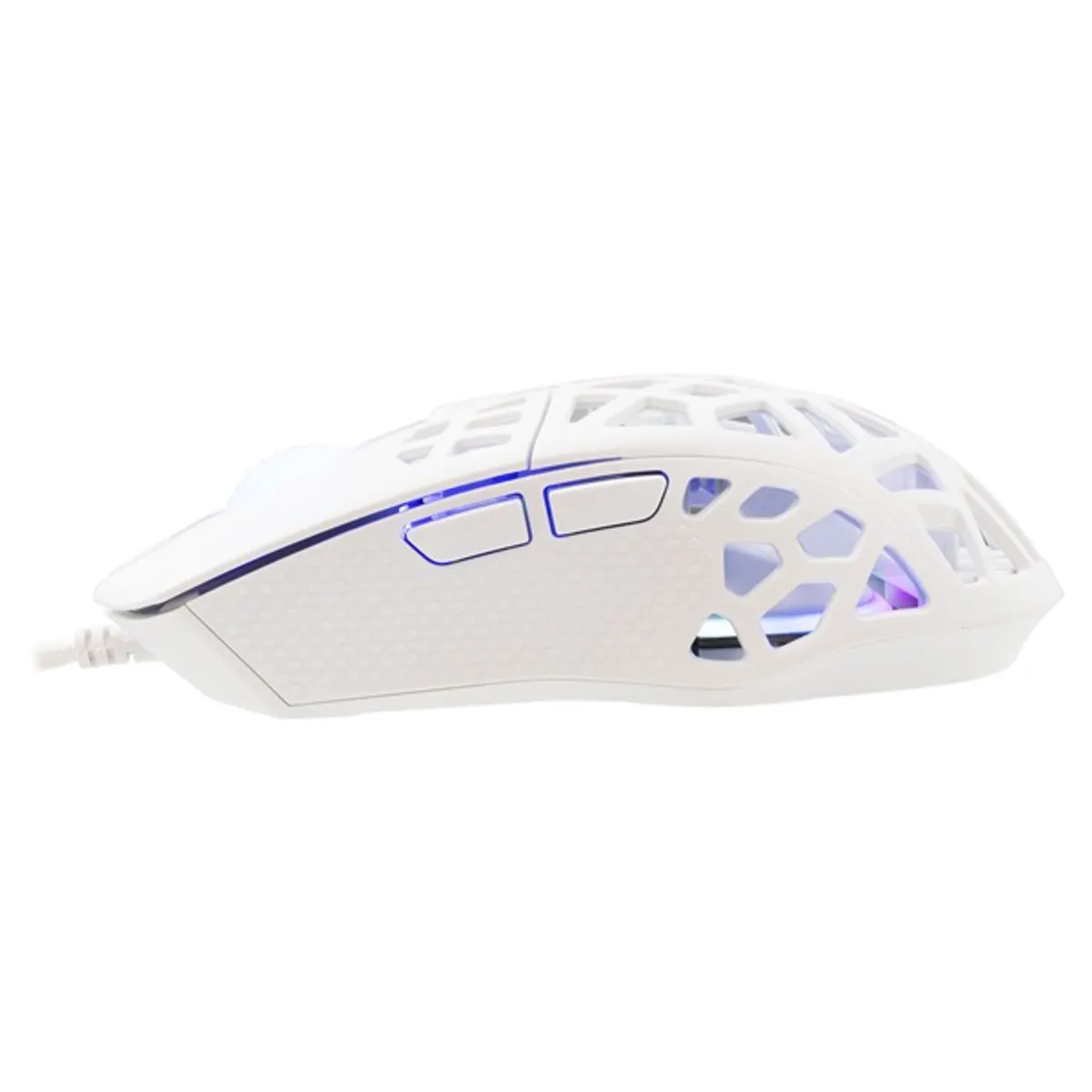 White Shark WS GM-5018W Caradoc Fehér 7 gomb 7200dpi USB RGB 1,8 m #5