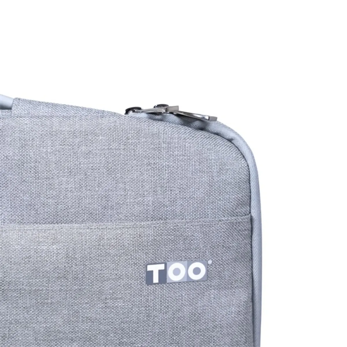 TOO LS-037GY-133 Notebook tok poliészter szürke 36.5 x 26.5 x 3 cm 13.3" fogantyúval #4