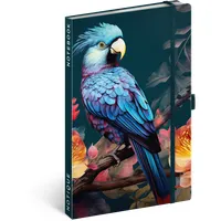 Realsystem 5416-PT Parrot vonalas keményfedeles notesz