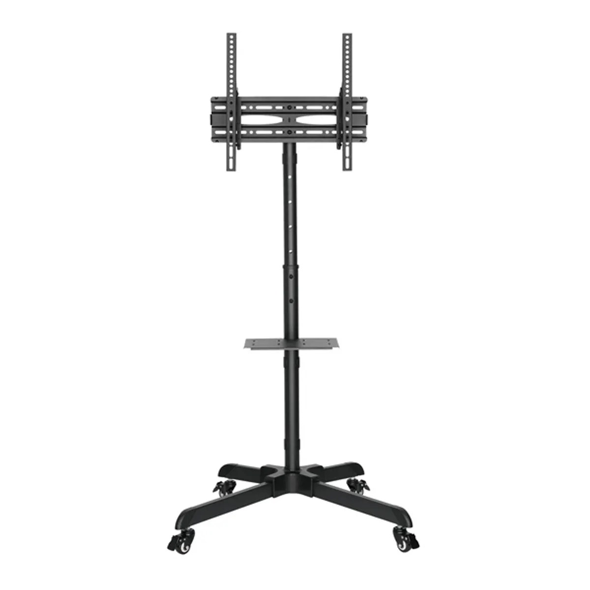 SBOX FS-224-2 mobil konferencia állvány 32"-55" VESA 100x100-400x400, 35 kg, magasság 1030-1430 mm, forgatható, billenthető 5°, kábelrendező #3