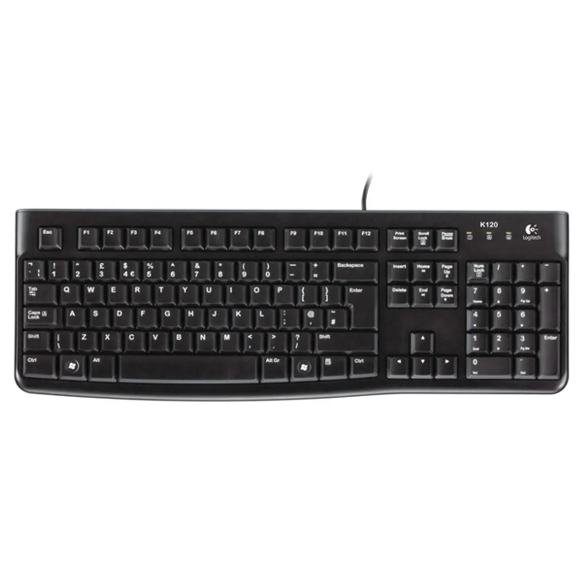 LOGITECH 920-002491 K120 USB Vezetékes Magyar kiosztás 1,5m Fekete #1
