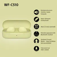 Sony WFC510Y.CE7 WF-C510 True Wireless fülhallgató sárga IPX4 Bluetooth 5.3 22 óra #6