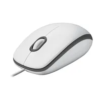 LOGITECH 910-006764 M100 Kétkezes USB Optikai 1000 dpi 2+1 gomb 180 cm Újrahasznosított műanyag Fehér #3