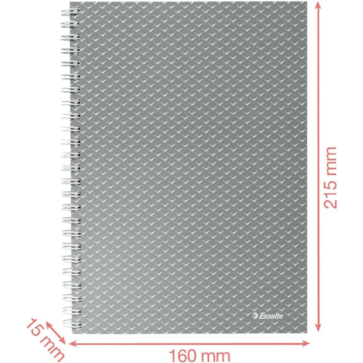 Esselte 628466 spirálfüzet A5 kockás 80 lap FSC #5