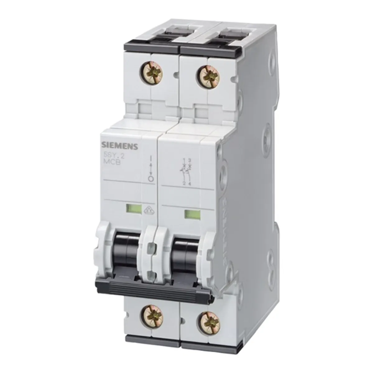 Siemens 5SY5220-6 kismegszakító 2P 20A B 10kA ACDC #1