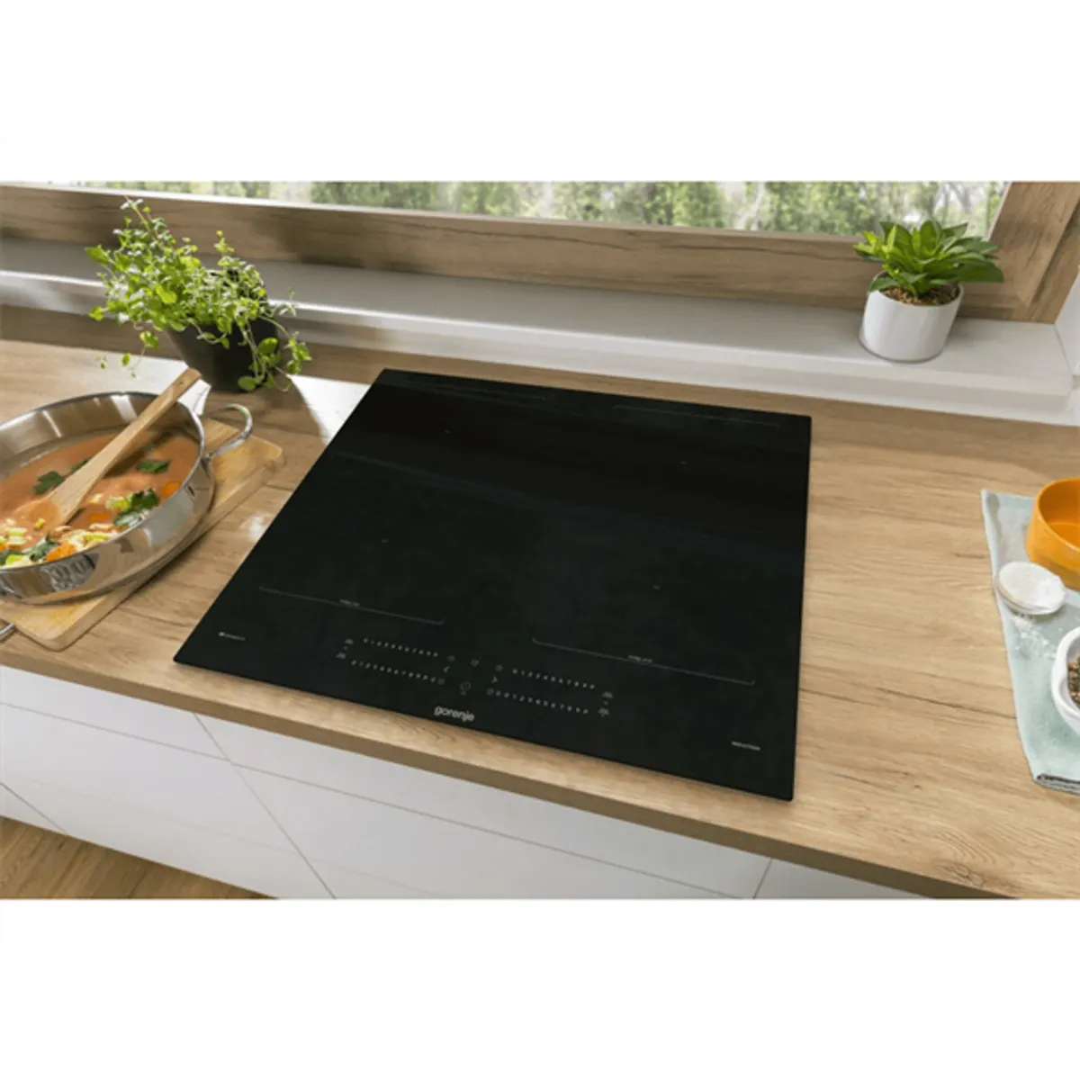 GORENJE 745007 Indukciós főzőlap 4 zóna 210 mm SliderTouch Beépíthető Fekete #5