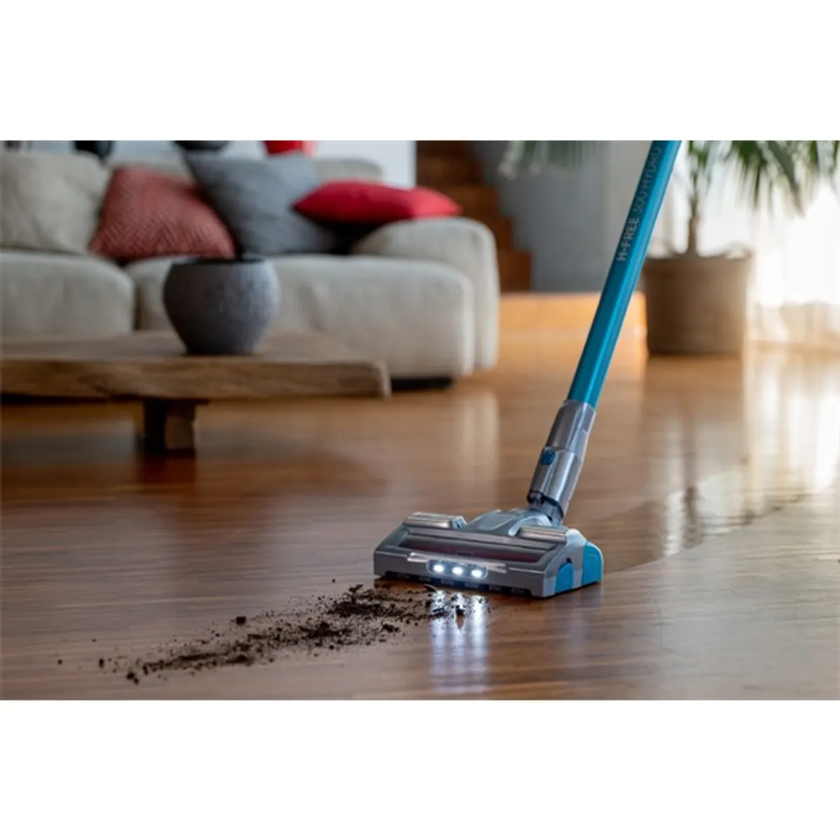 Hoover 39400956 HF322YHM 011 akkumulátoros álló porszívó tartály 0,9 l nedves és száraz tisztítás töltési idő 2,5 óra üzemidő 40 perc #7
