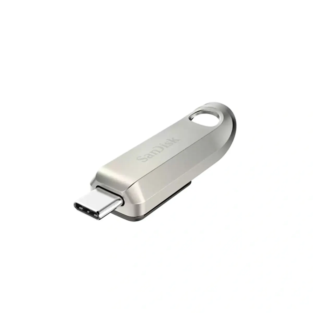 SanDisk 00220087 Cruzer Ultra Luxe USB Type-C 128GB 400 MBps USB 3.2 Gen 1 Ezüst #2