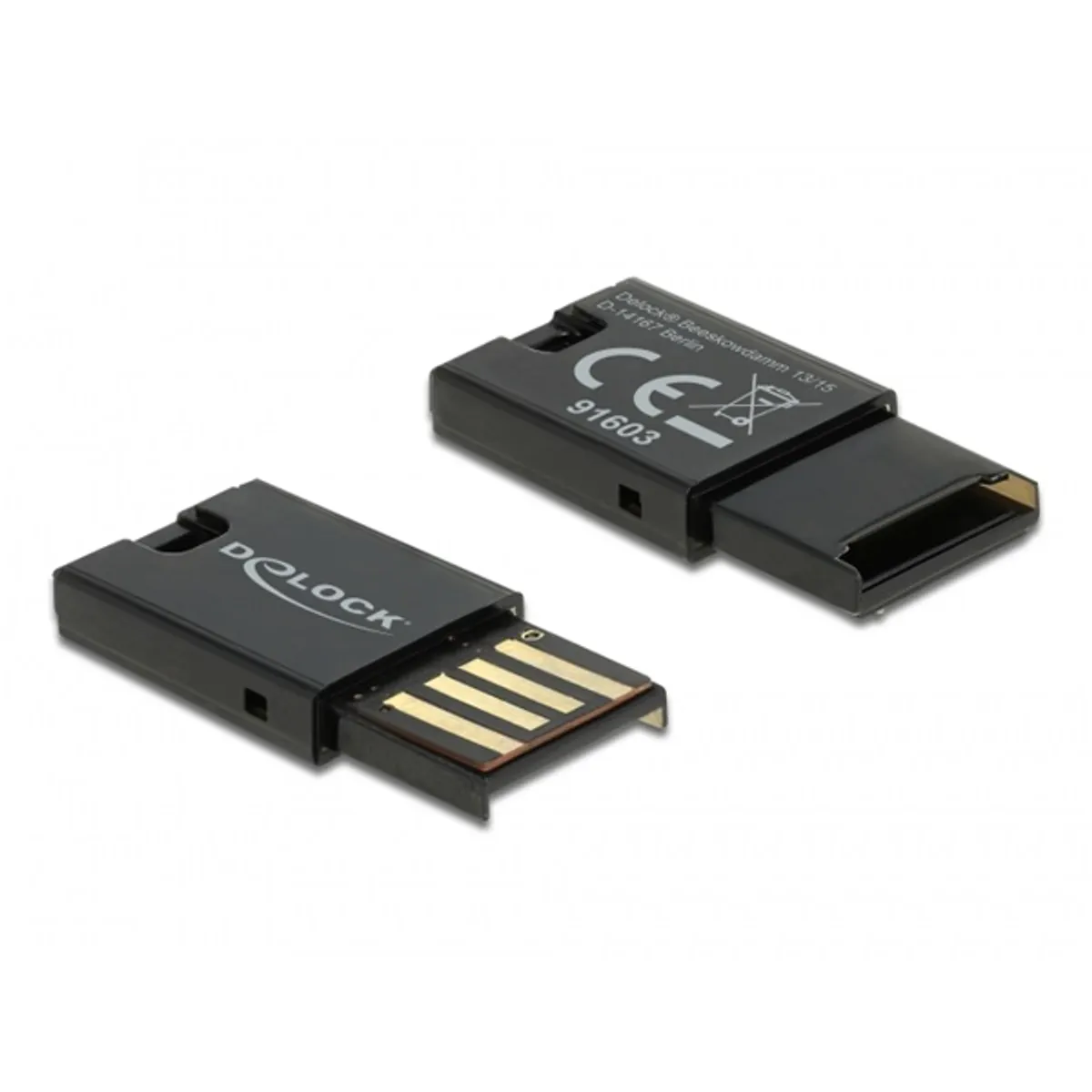 Delock 91603 kártyaolvasó külső USB 2.0 Micro SD;T-Flash #1