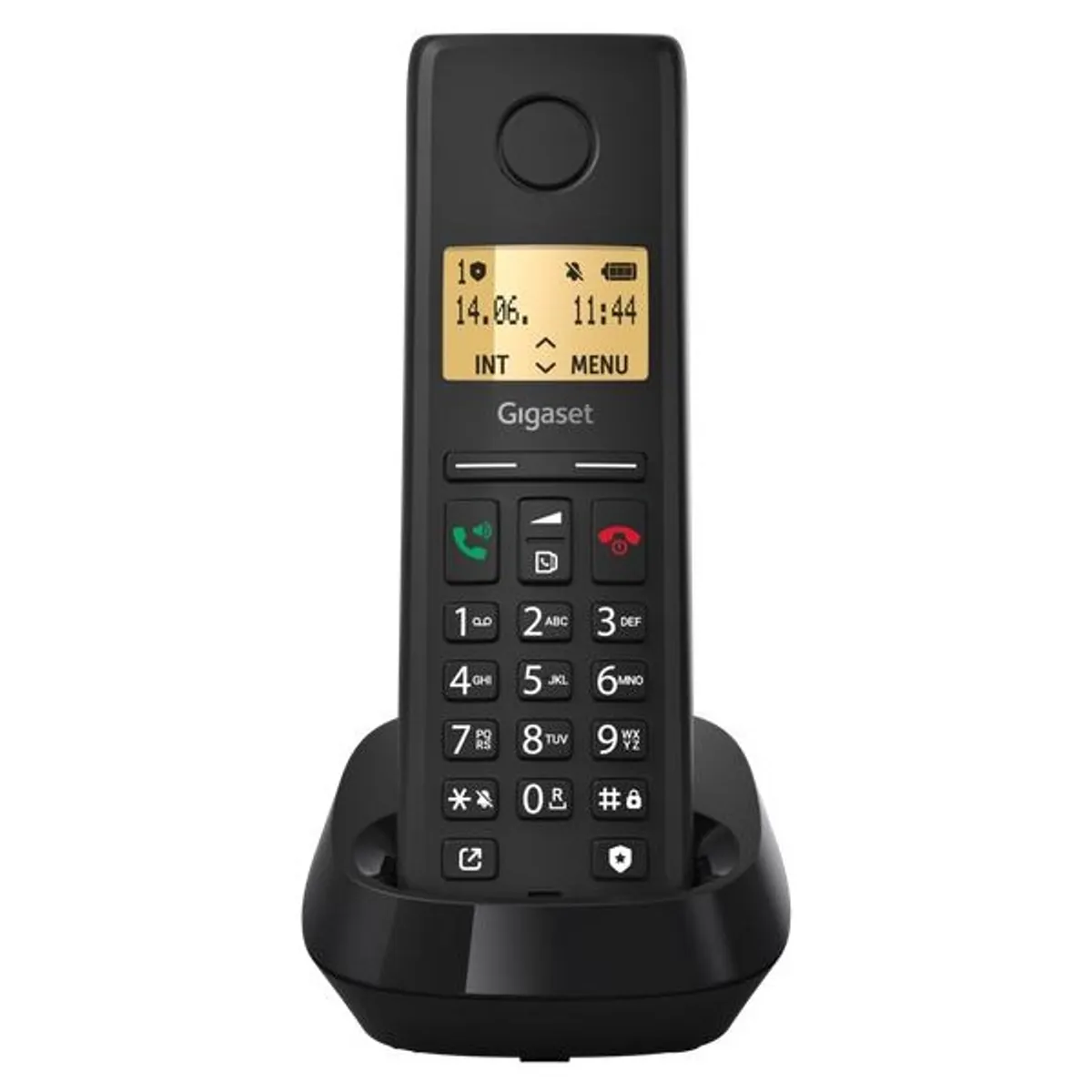 Gigaset 4250366871899 Pure 200 fekete 1,5" Üzenetrögzítő Van Kihangosítható Van Hívófél azonosítás Van #1