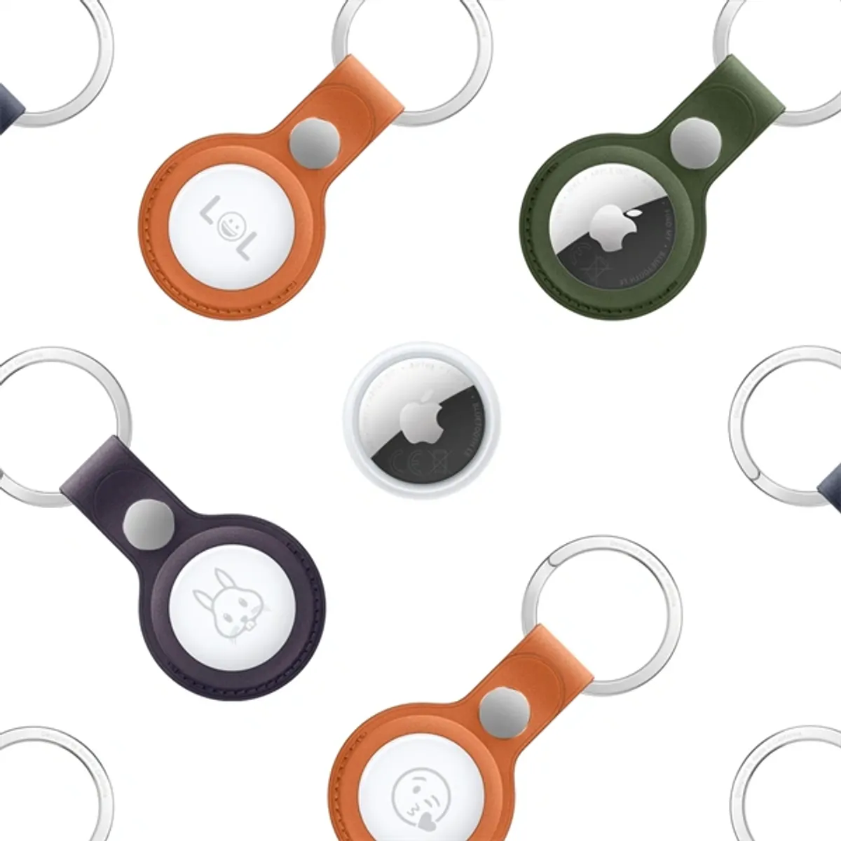 Apple MFEA4ZM/A AirTag Fehér 31,9 mm átmérő 8 mm vastagság #4