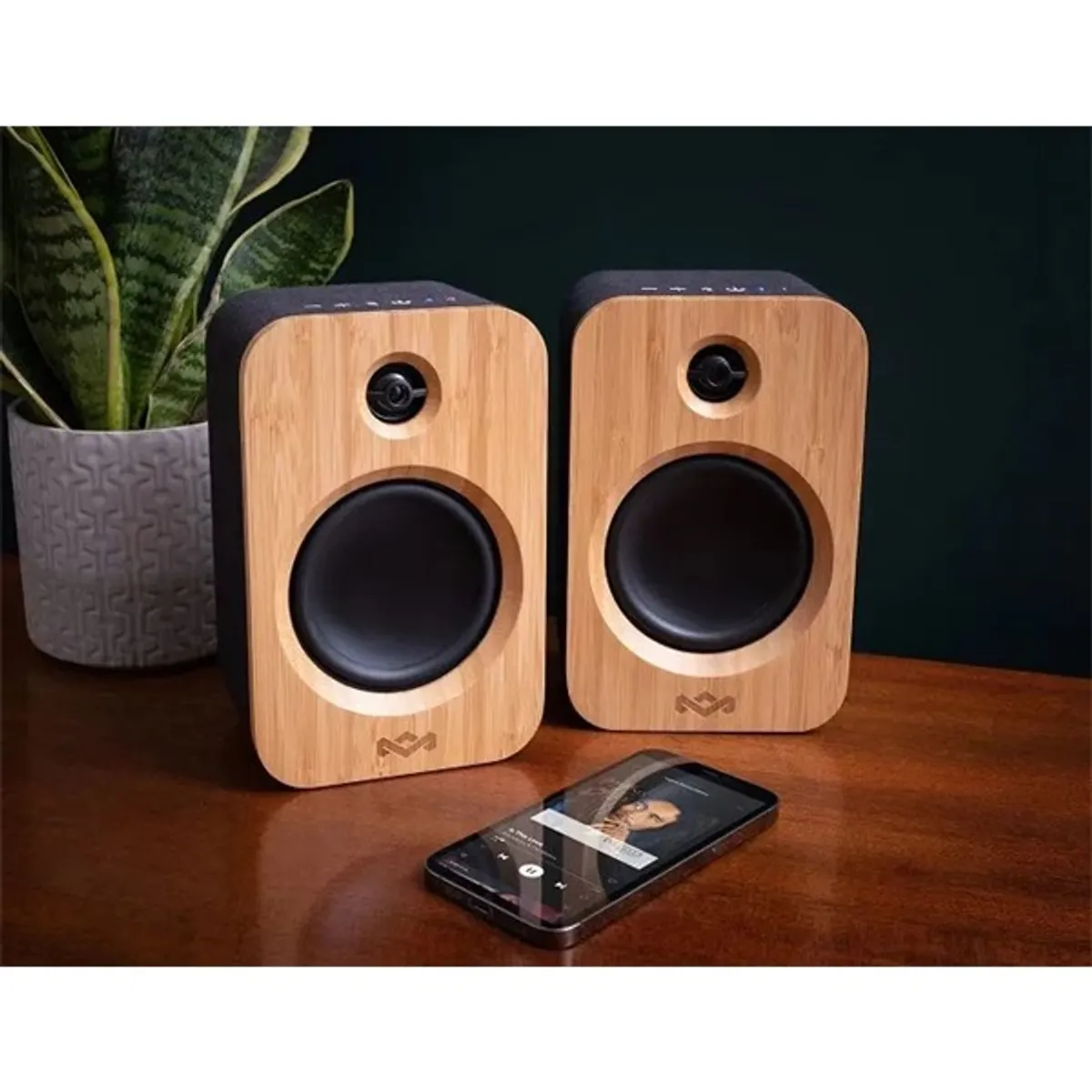 MARLEY EM-JA019-SB Get Together Duo Bluetooth hangszóró bambusz fekete 5200 mAh 20 óra #2