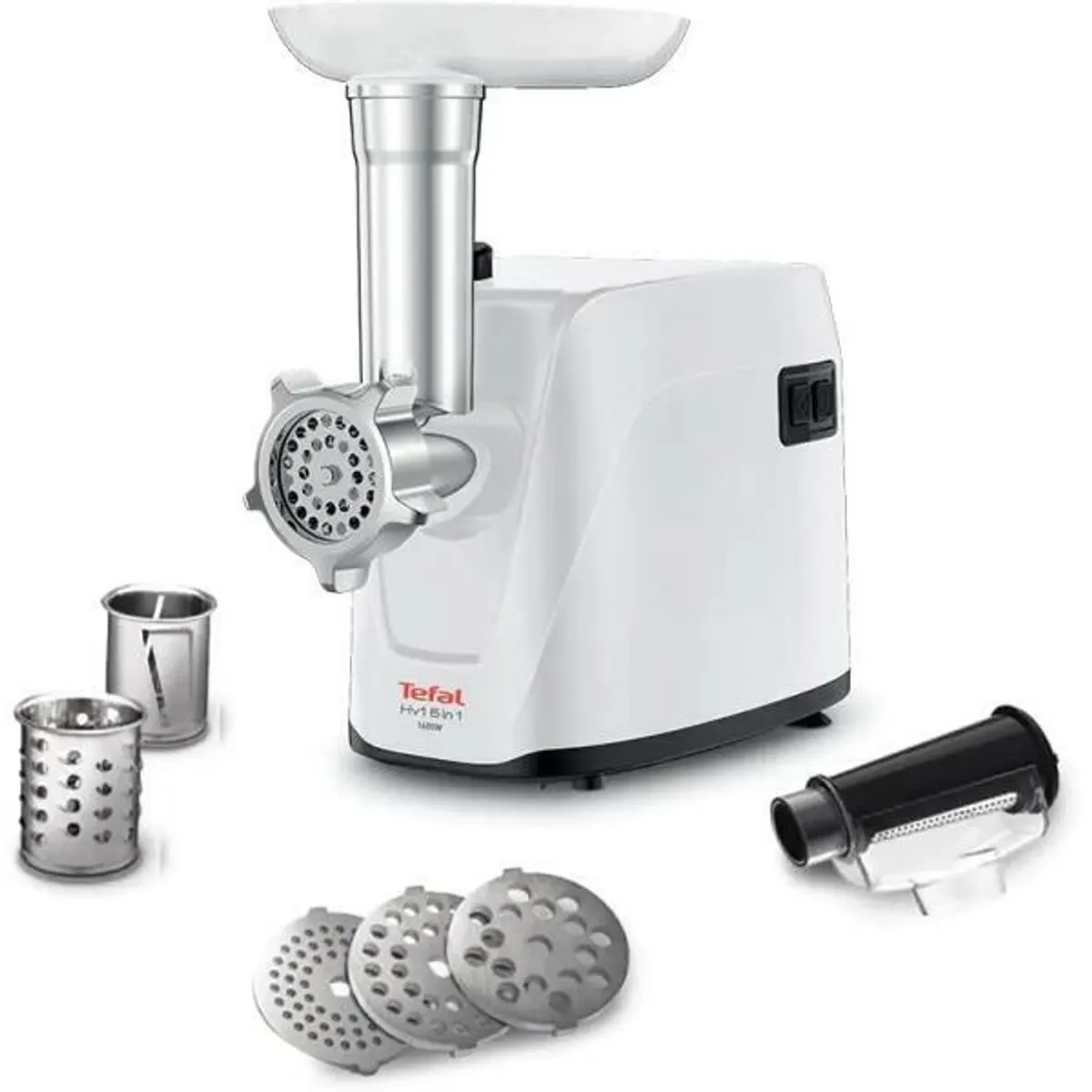 TEFAL NE114130 Húsdaráló HV1 7 az 1-ben 1600 W kolbásztöltő 2 kg per perc #2
