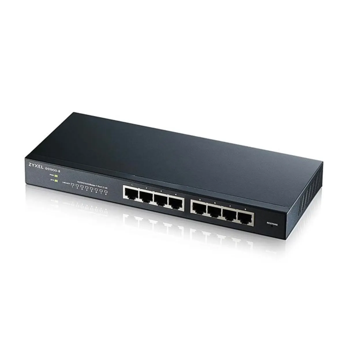 ZYXEL GS1900-8-EU0102F GS1900-8 L2 smart menedzselt kapcsoló ventilátor nélküli #1