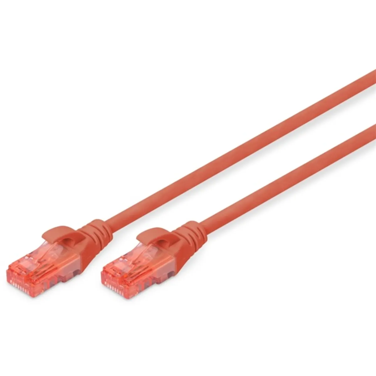 Digitus DK-1617-010R Cat6 U-UTP LSZH patch kábel 1 m piros RJ45-RJ45 #1