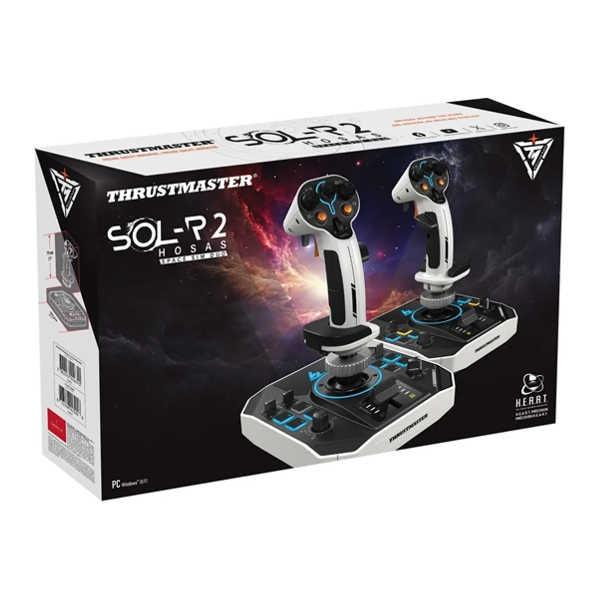 Thrustmaster 2960939 Sol-R 2 HOSAS Space Sim Duo vezetékes USB PC joystick #6