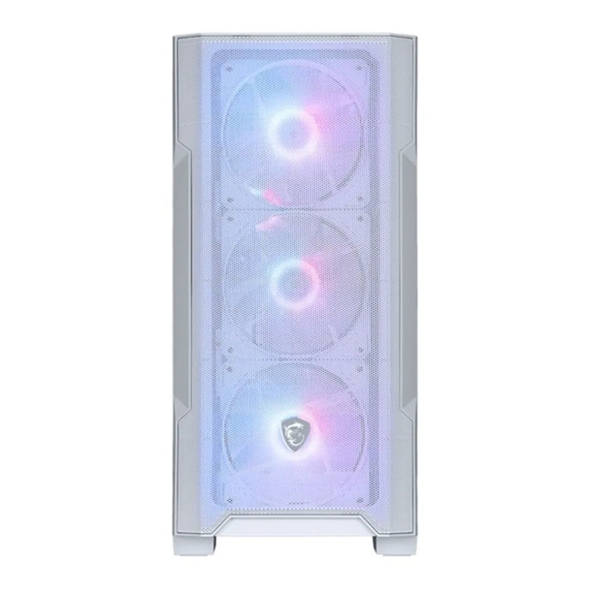 MSI MAG FORGE M100R WHITE MAG FORGE M100R 4x ARGB ventilátor mATX fehér 2x 3,5 külső hely 2x 2,5 belső hely táp nélküli #2