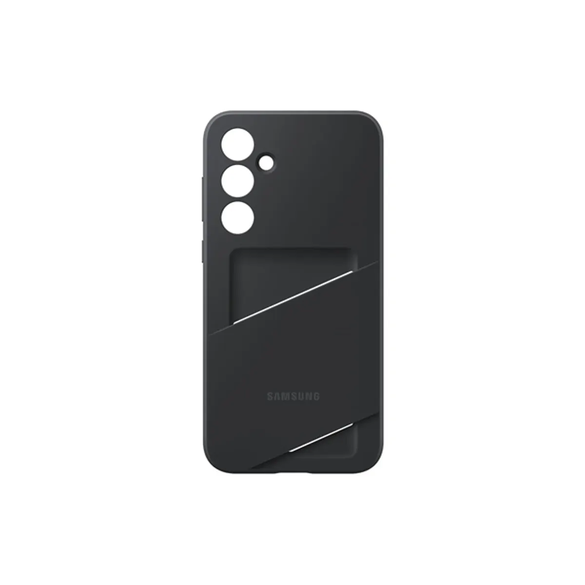 Samsung EF-OA356TBEGWW hátlap kártyatartós tok Galaxy A35 fekete műanyag #1