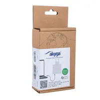 AKYGA AK-CH-15 Univerzális töltő USB-A és USB-C PD QC3.0 65W Fehér #9