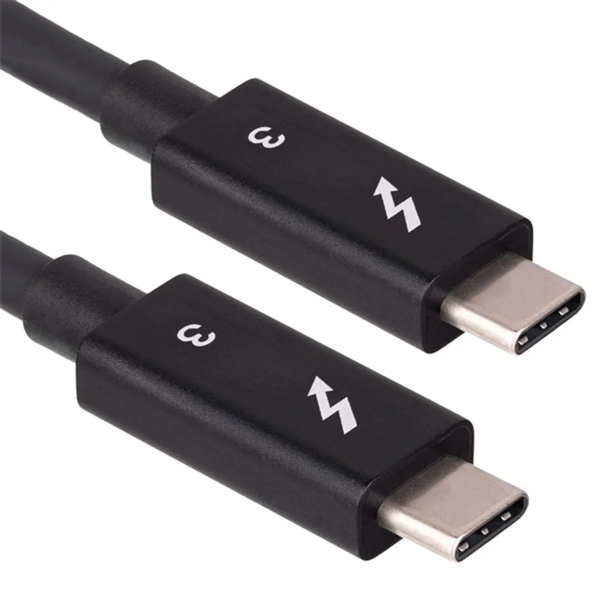 AKYGA AK-USB-33 Thunderbolt 3 kábel 50 cm fekete #2