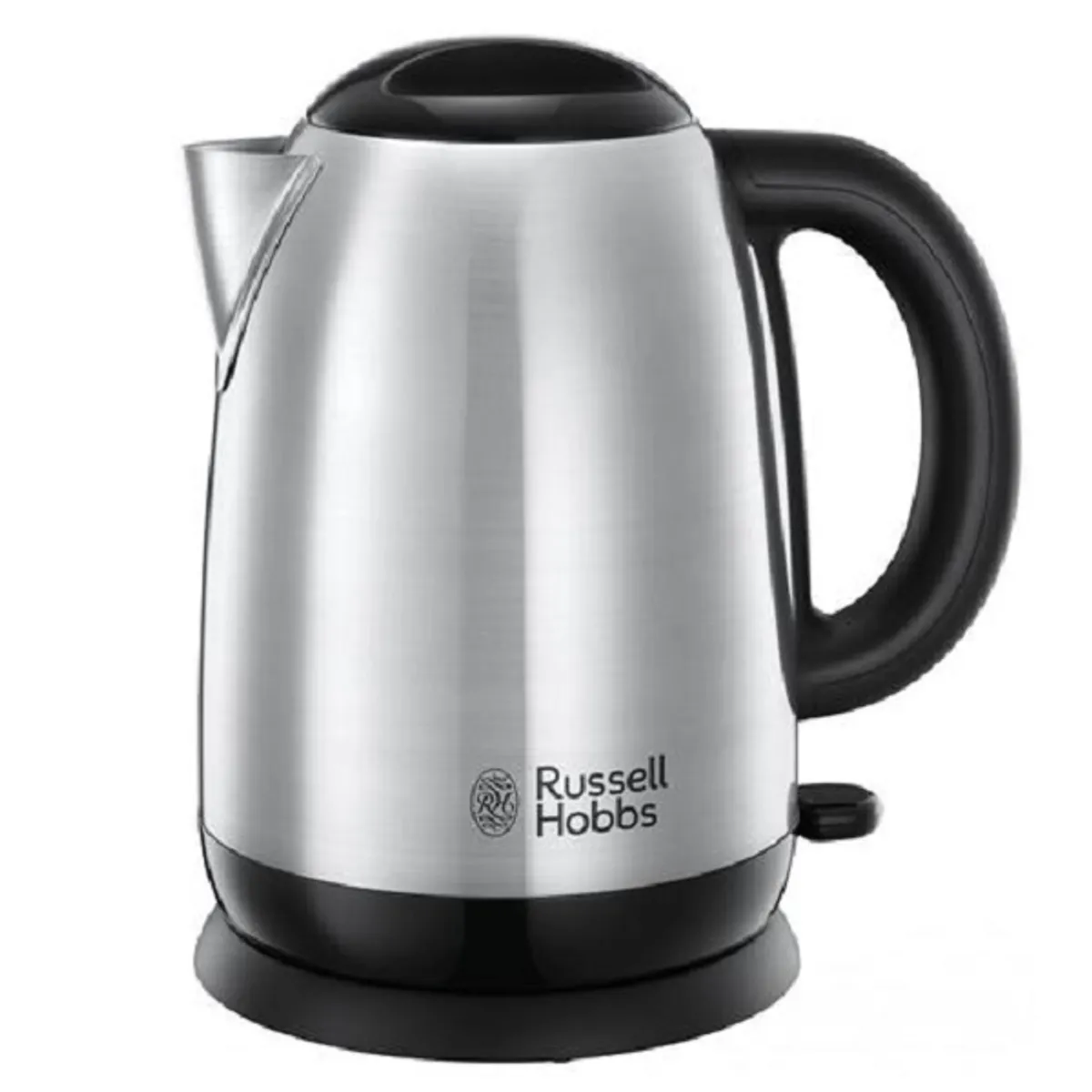 Russell Hobbs 23655016001 Adventure 1,7L rozsdamentes acél 2400W Vízszintjelző 360 fokban elforgatható Vezeték nélküli kancsó #1