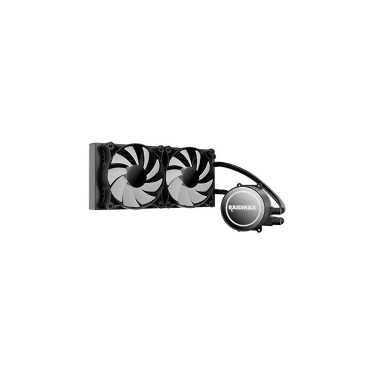 RAIDMAX LS240BK ARGB Infinita LS240 ARGB 2x120mm PWM ventilátor 240mm radiátor 275x120x27 mm #4