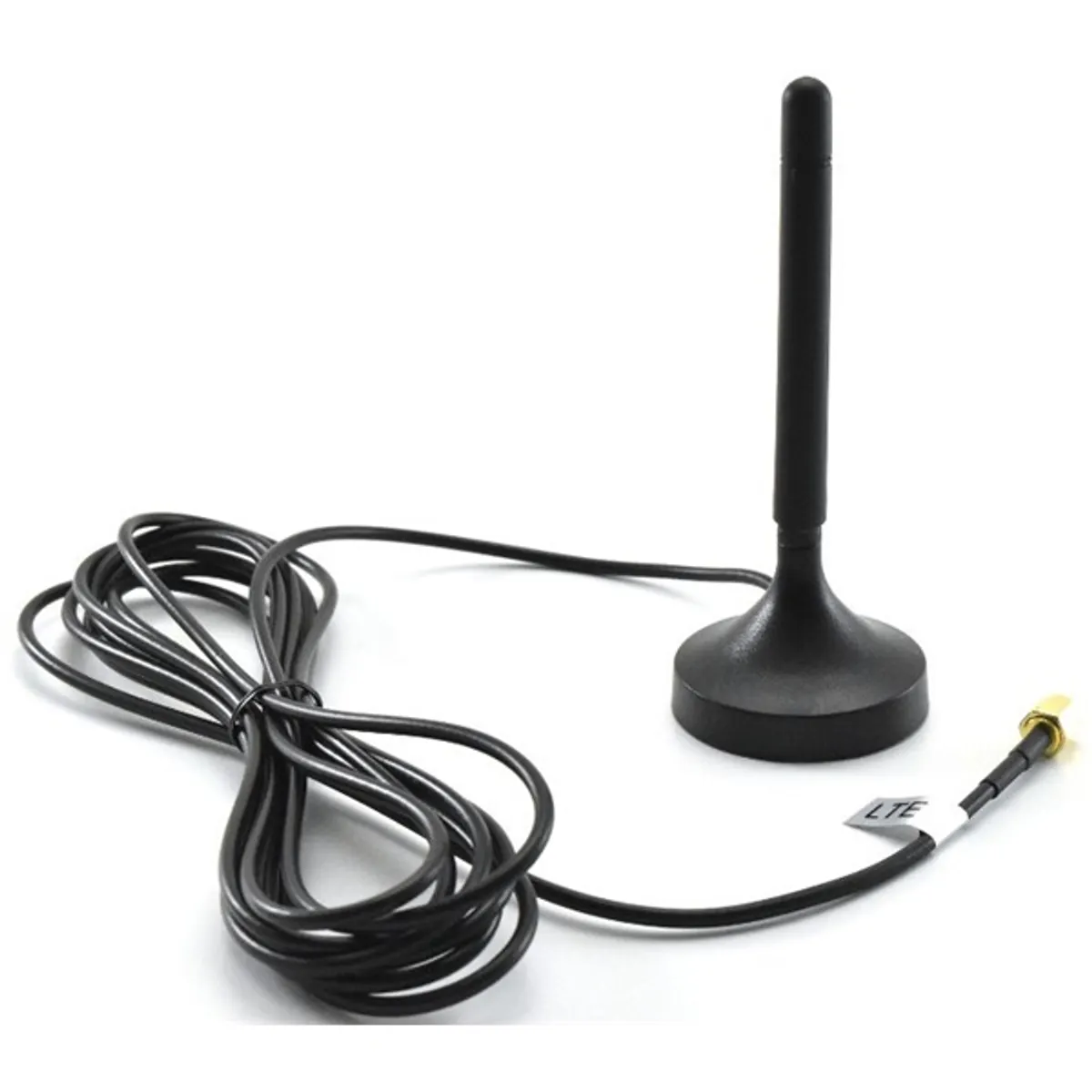 Teltonika PR1KS210 Mobil mágneses SMA antenna 50 ohm SMA Male RG174 3 m mágneses rögzítés #1