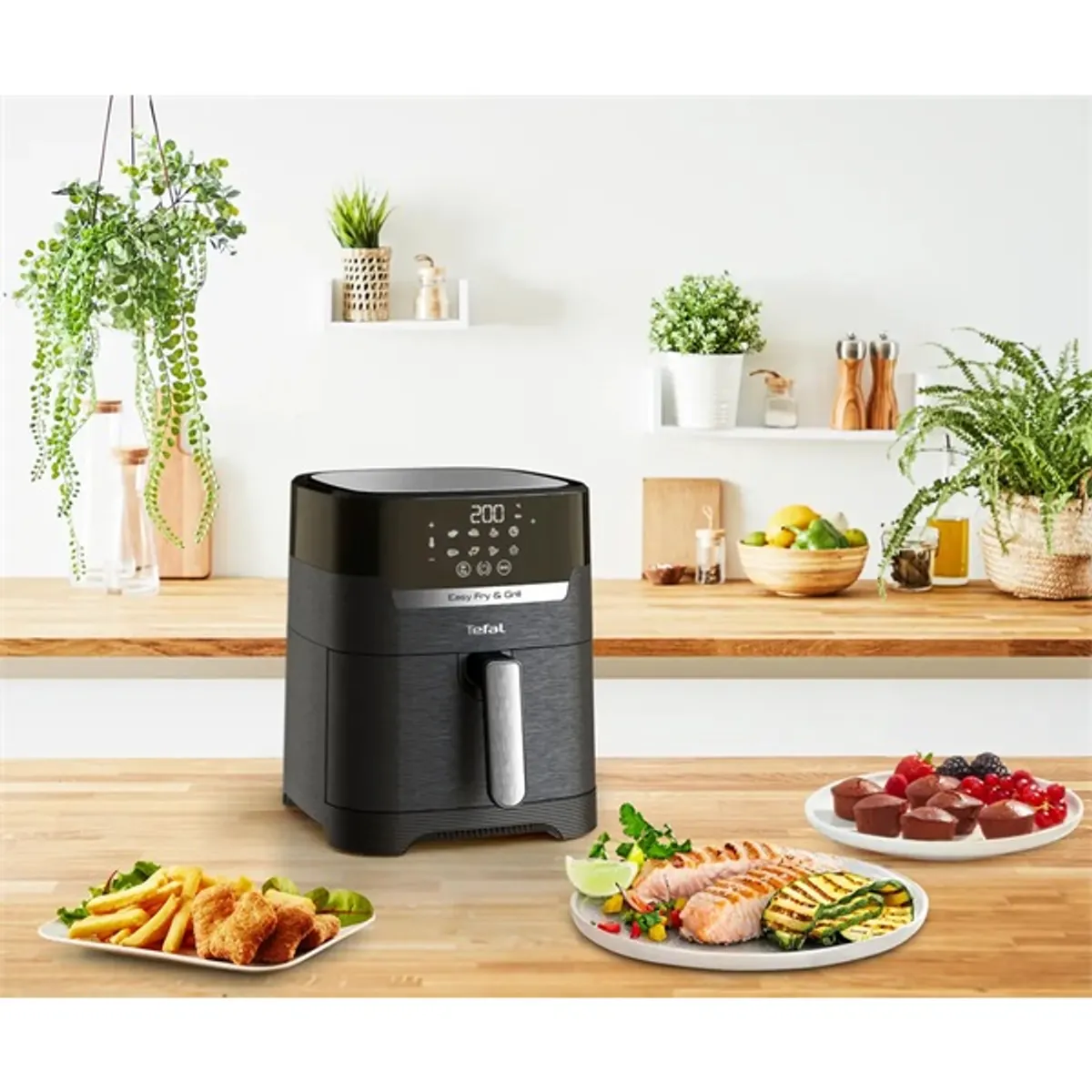 TEFAL EY505815 Easy Fry Grill 4,2 L 1400 W 2 az 1-ben #8